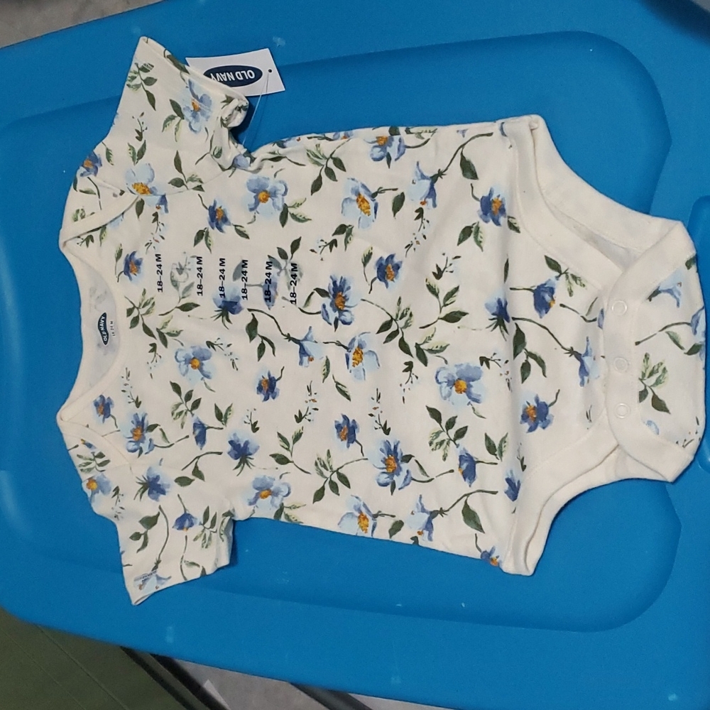 Girl's Flower Onesie